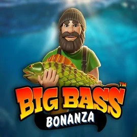 Big Bass Bonanza slot logo by Pragmatic Play at Holyluck Casino