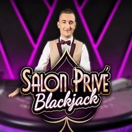 Blackjack Salon Privé slot logo by Ezugi at Holyluck Casino