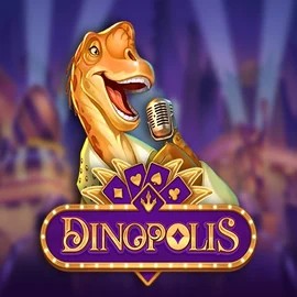Dinopolis slot logo by Push Gaming at Holyluck Casino