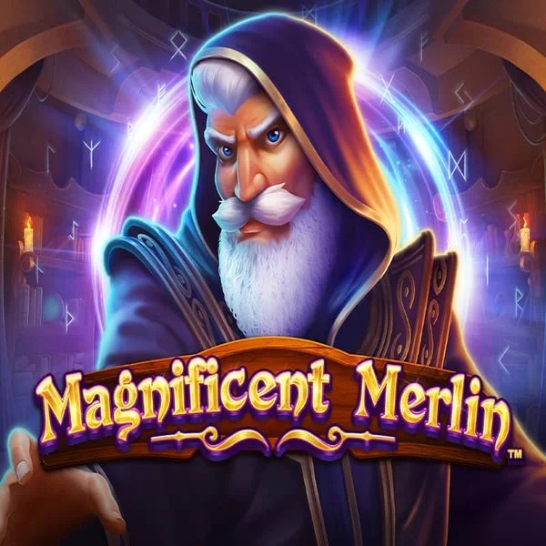 Magnificent Merlin logo – Slots by Greentube at Holyluck Casino