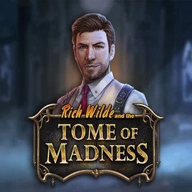Slots logo of Tome of Madness from Play'n GO at Holyluck Casino